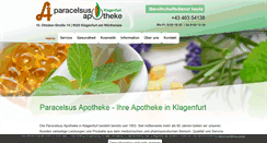 Desktop Screenshot of paracelsusapo.at